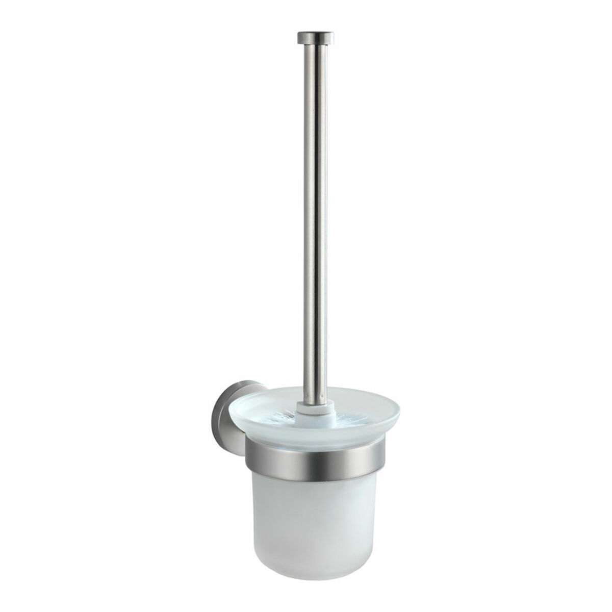 Porta-escova Wenko 10 X 35 X 14 CM Branco Aço inoxidável Moderno Cromado