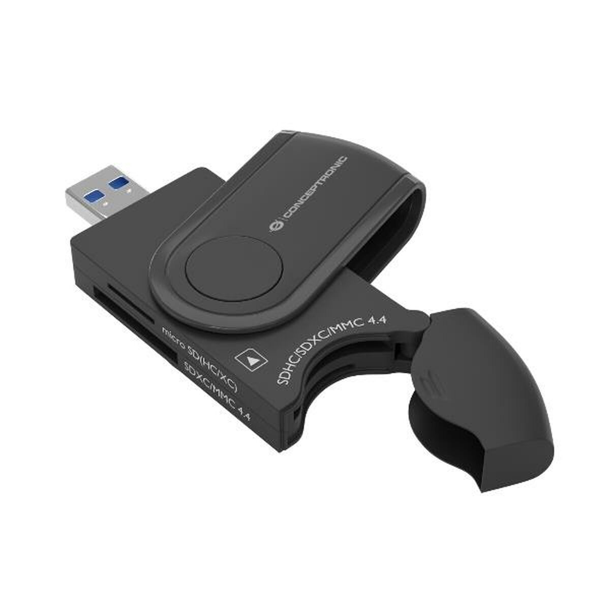 Leitor de cartões externo Conceptronic BIAN04B Preto