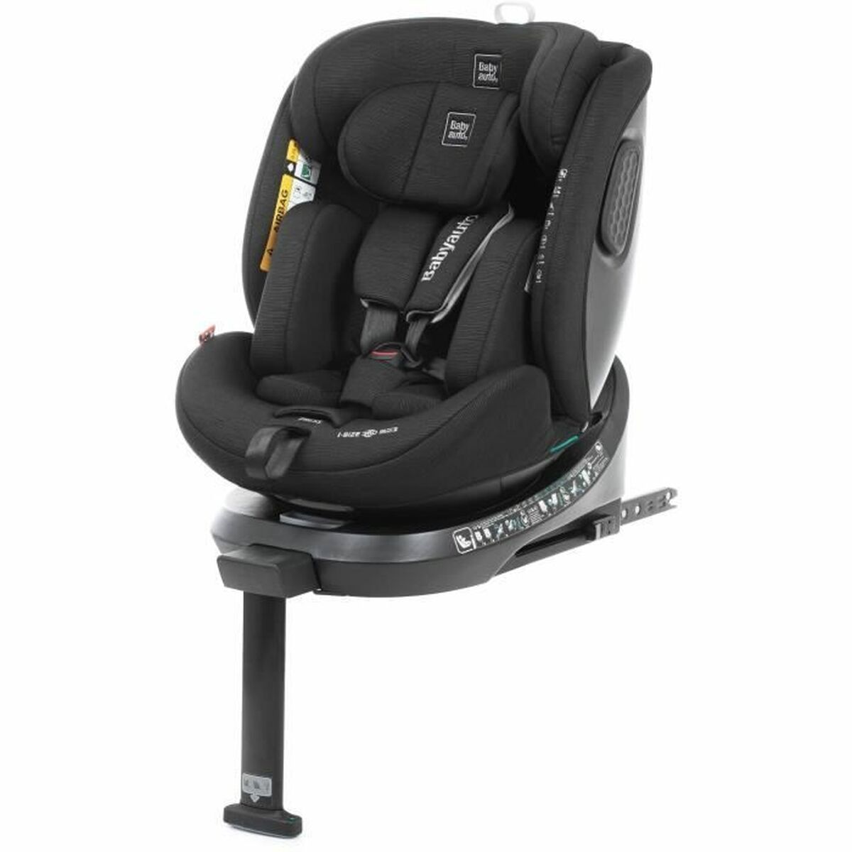 Cadeira para Automóvel Babyauto CORE Preto 0 (de 0 a 10 kilos) I (9 - 18 kg) II (15-25 kg) III (22 - 36 kg) Infantil ECE R129/04