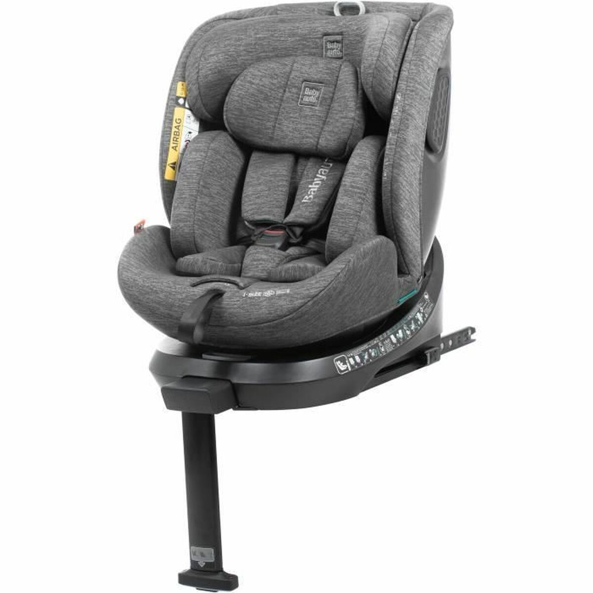 Cadeira para Automóvel Babyauto CORE Cinzento 0 (de 0 a 10 kilos) I (9 - 18 kg) II (15-25 kg) III (22 - 36 kg) Infantil ECE R129