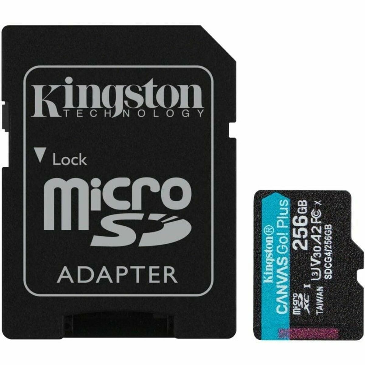 Cartão de Memória Micro SD com Adaptador Kingston SDCG4/256GB