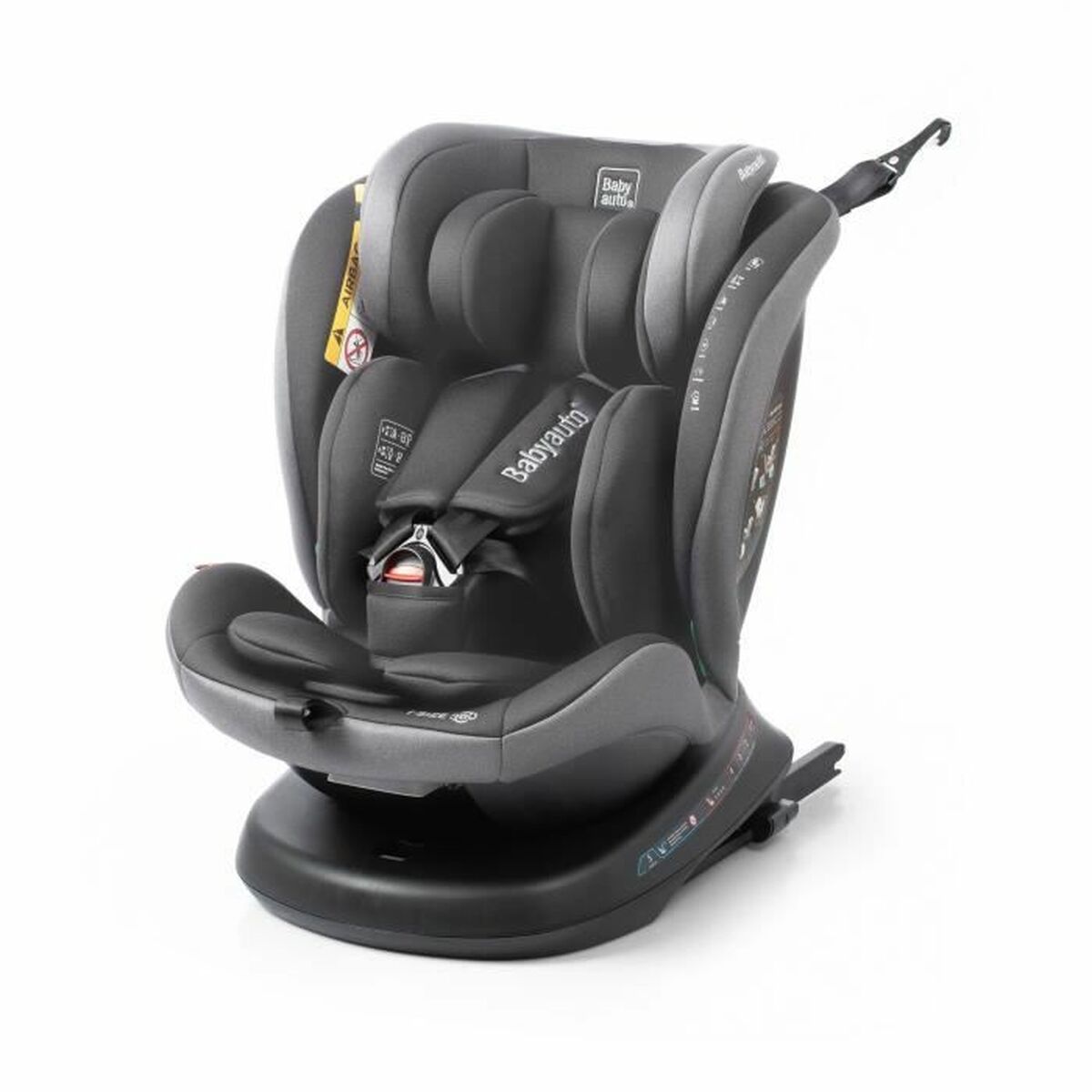 Cadeira para Automóvel Babyauto RODIA Cinzento 0 (de 0 a 10 kilos) I (9 - 18 kg) II (15-25 kg) III (22 - 36 kg) Infantil ECE R12