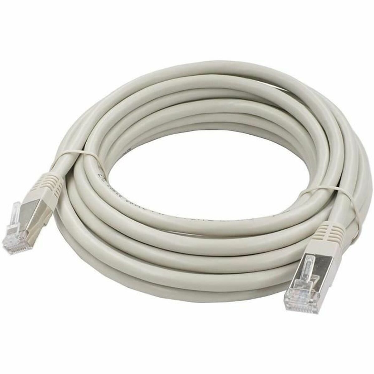 Cabo de rede rígido UTP Categoria 6 Lineaire Branco 5 m