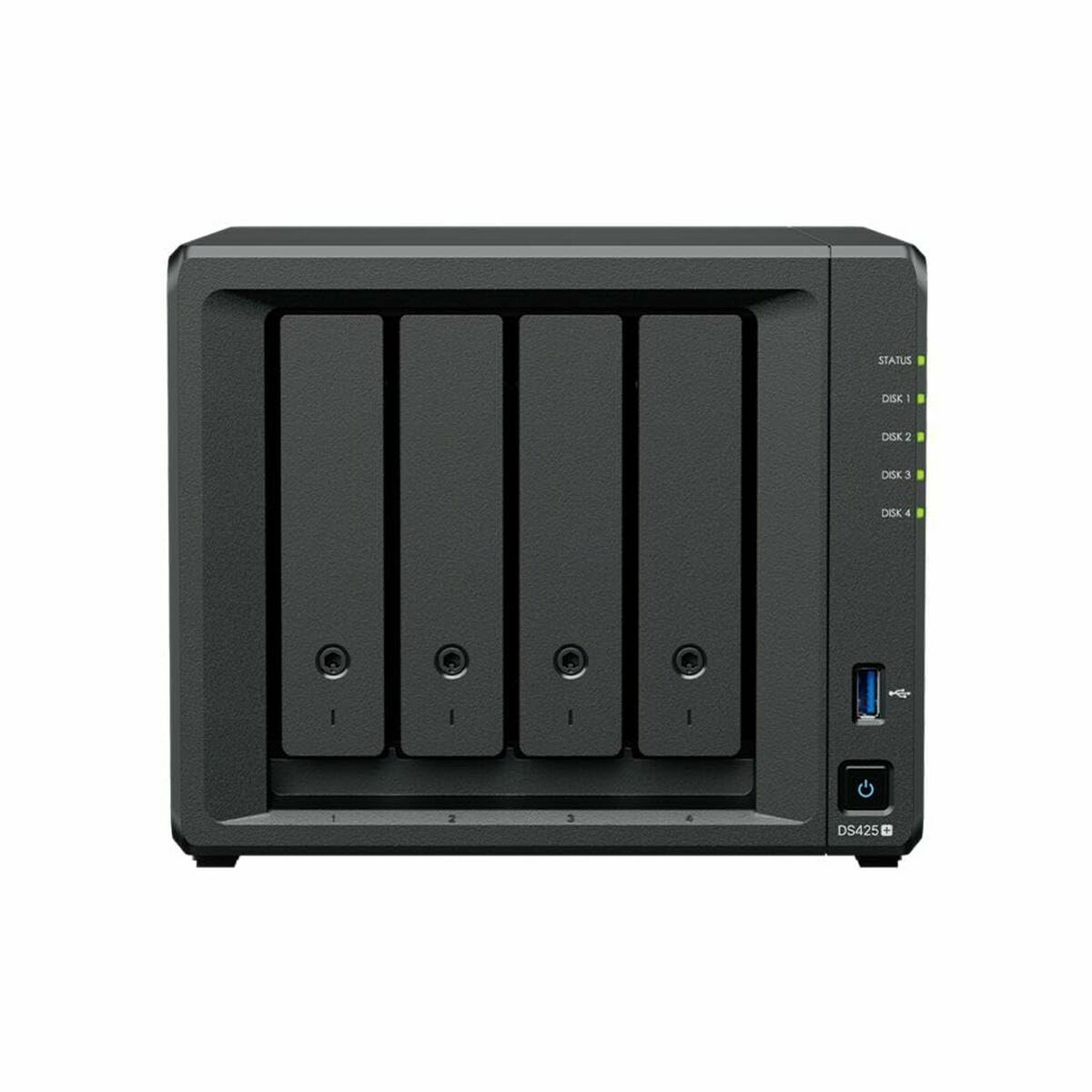Armazenamanto em Rede NAS Synology S0F35A Preto Intel Celeron J4125