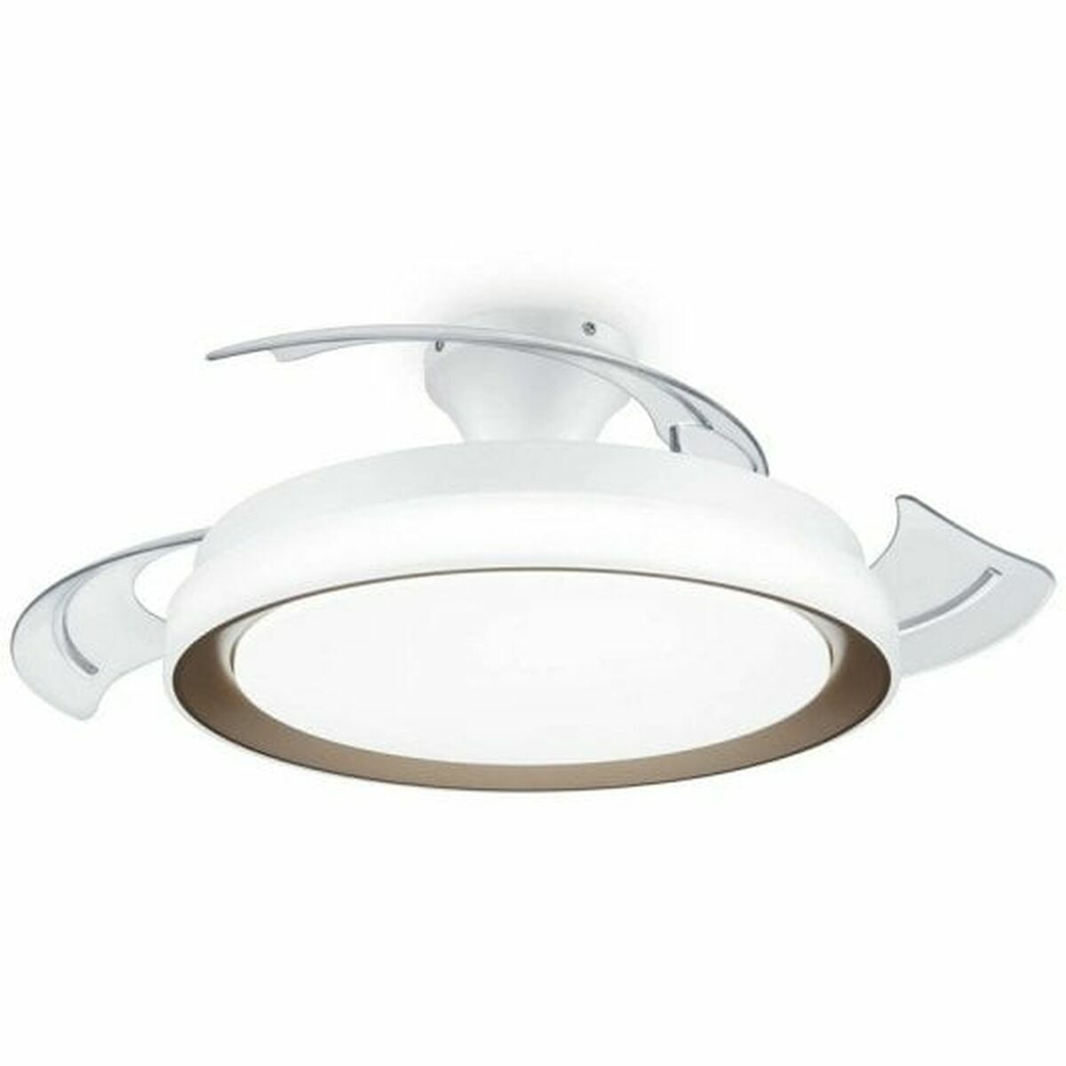 Ventilador de Teto com Luz Philips 929004081801 Branco Dourado (4000 K) (2700 K)