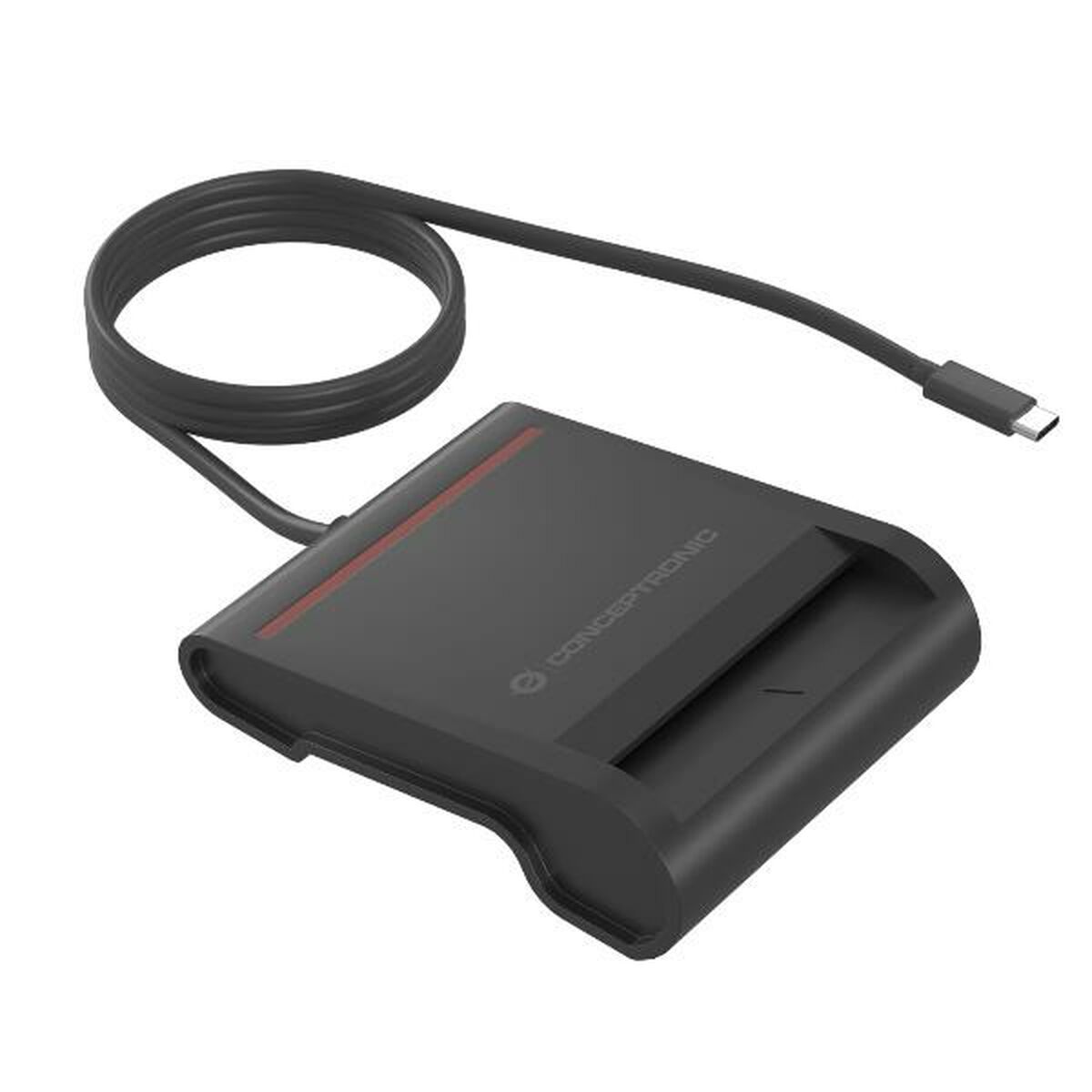 Leitor de cartões externo Conceptronic SCR01BC Preto