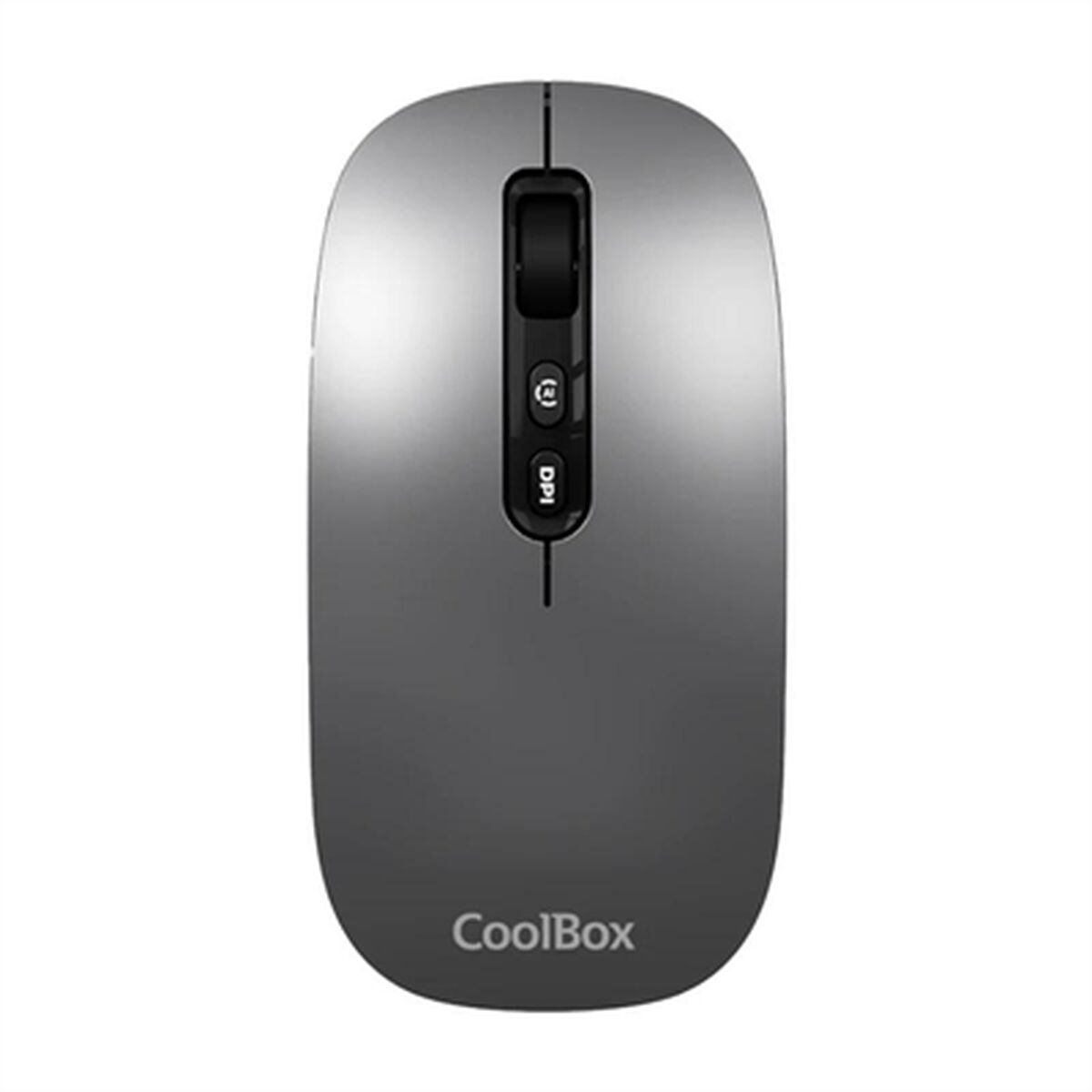 Rato sem Fios CoolBox Ratón W02-IA Branco Cinzento 1600 dpi