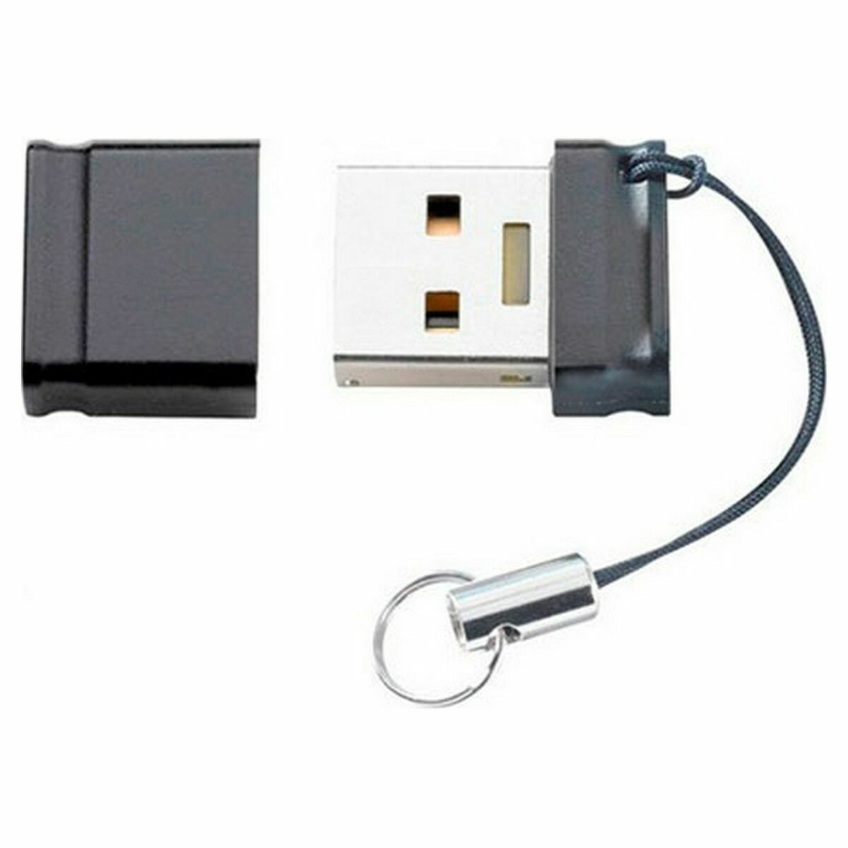 Memória USB INTENSO Slim Line 64 GB Preto
