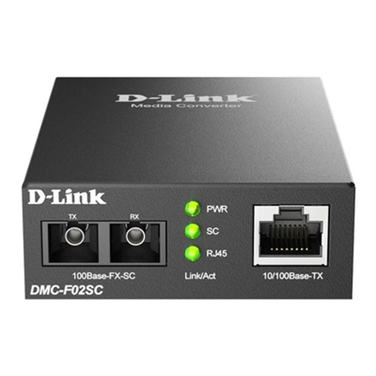 Hub USB D-Link DMC-F02SC Preto