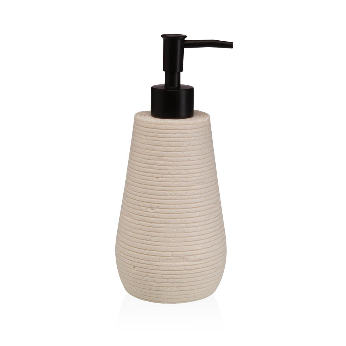 Dispensador de Sabão Versa Branco Resina ABS 8,5 x 20 x 8,5 cm
