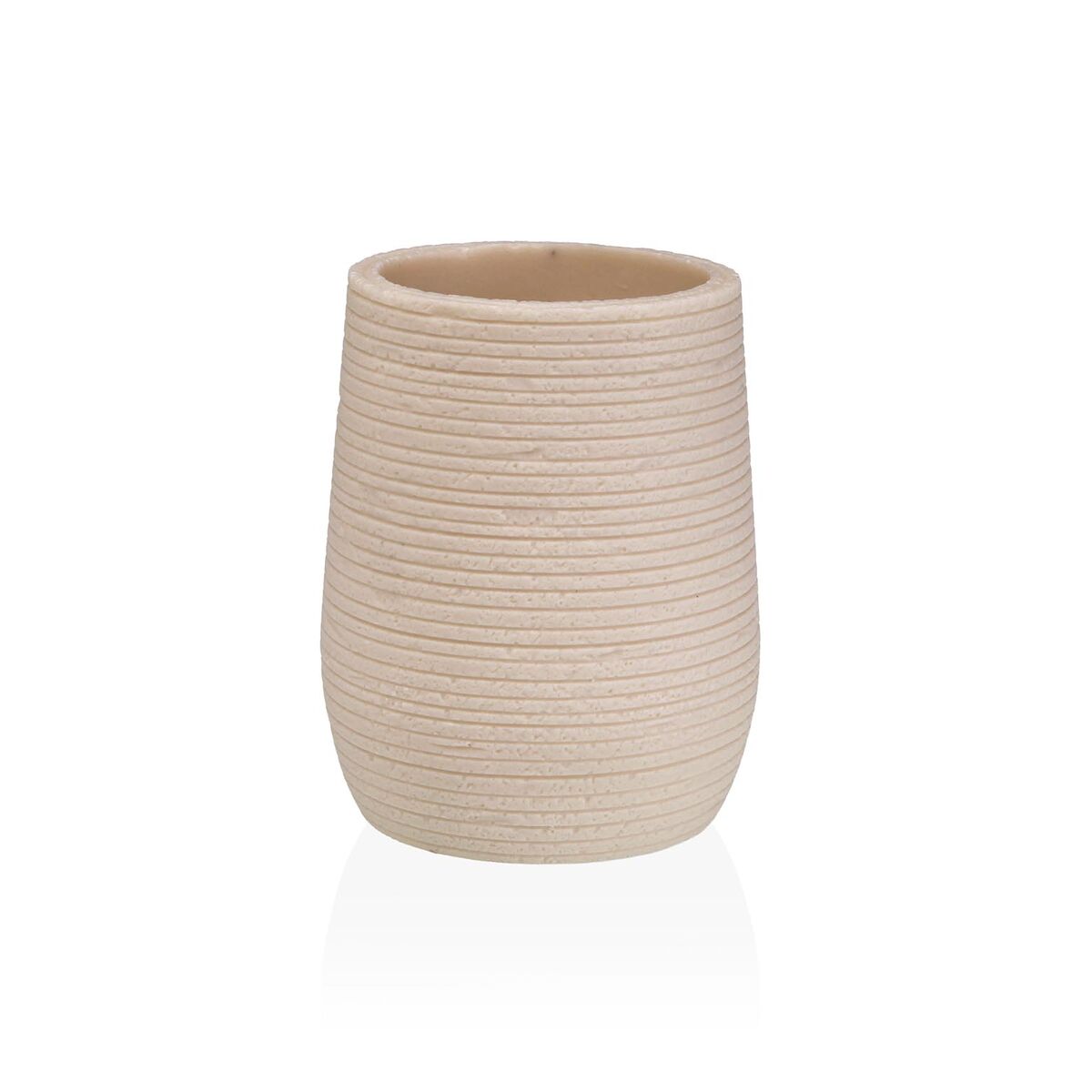 Suporte para a escova de Dentes Versa Branco Resina 8,5 x 10 x 8,5 cm
