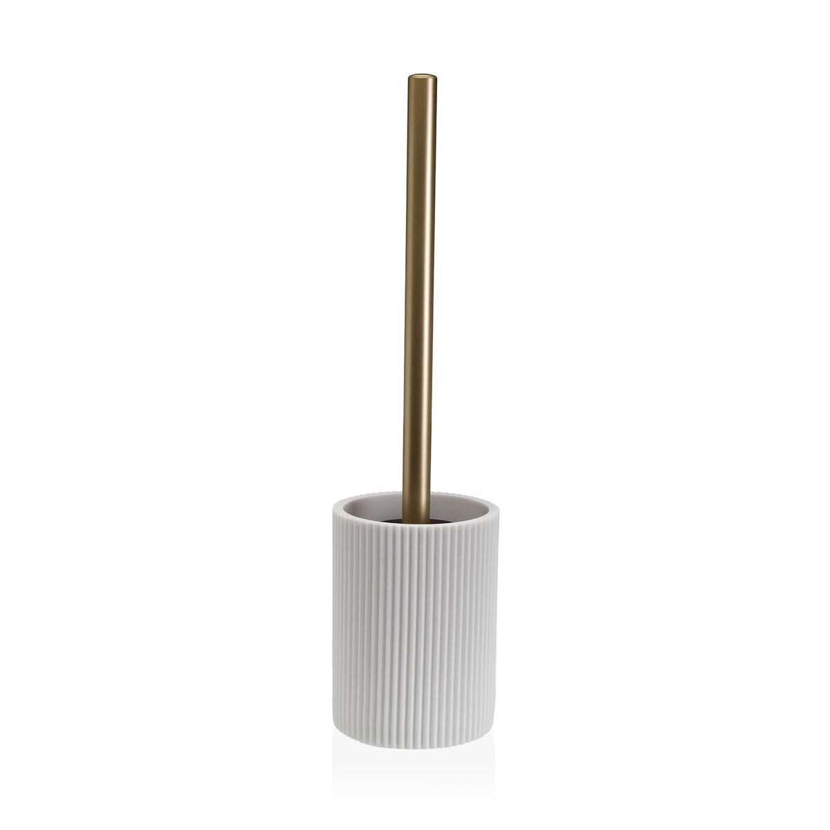 Piaçaba Versa Branco Resina Aço 9,4 x 37 x 9,4 cm