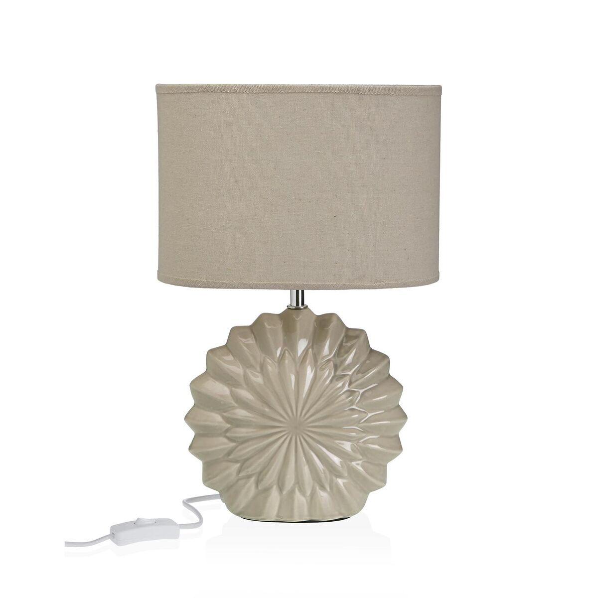Lâmpada de mesa Versa Ashta Bege