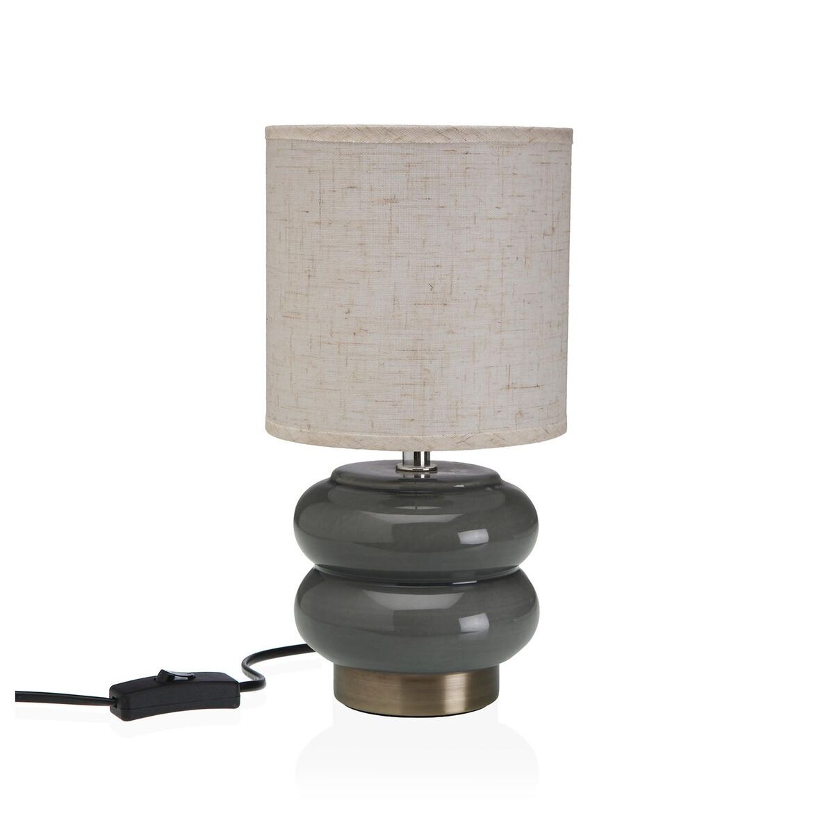 Lâmpada de mesa Versa Onkara Cinzento