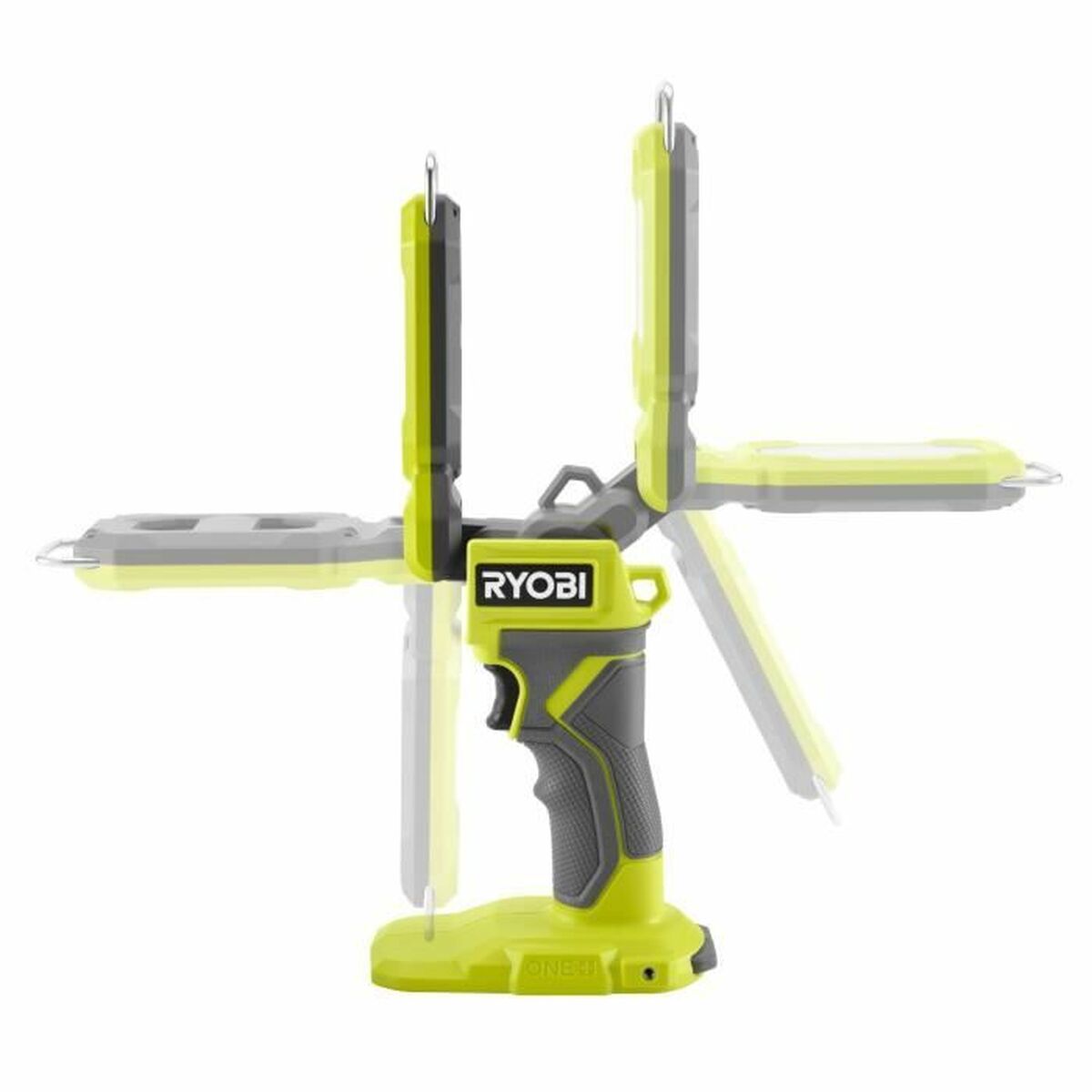 Lanterna LED Ryobi 100 Lm Verde Cinzento