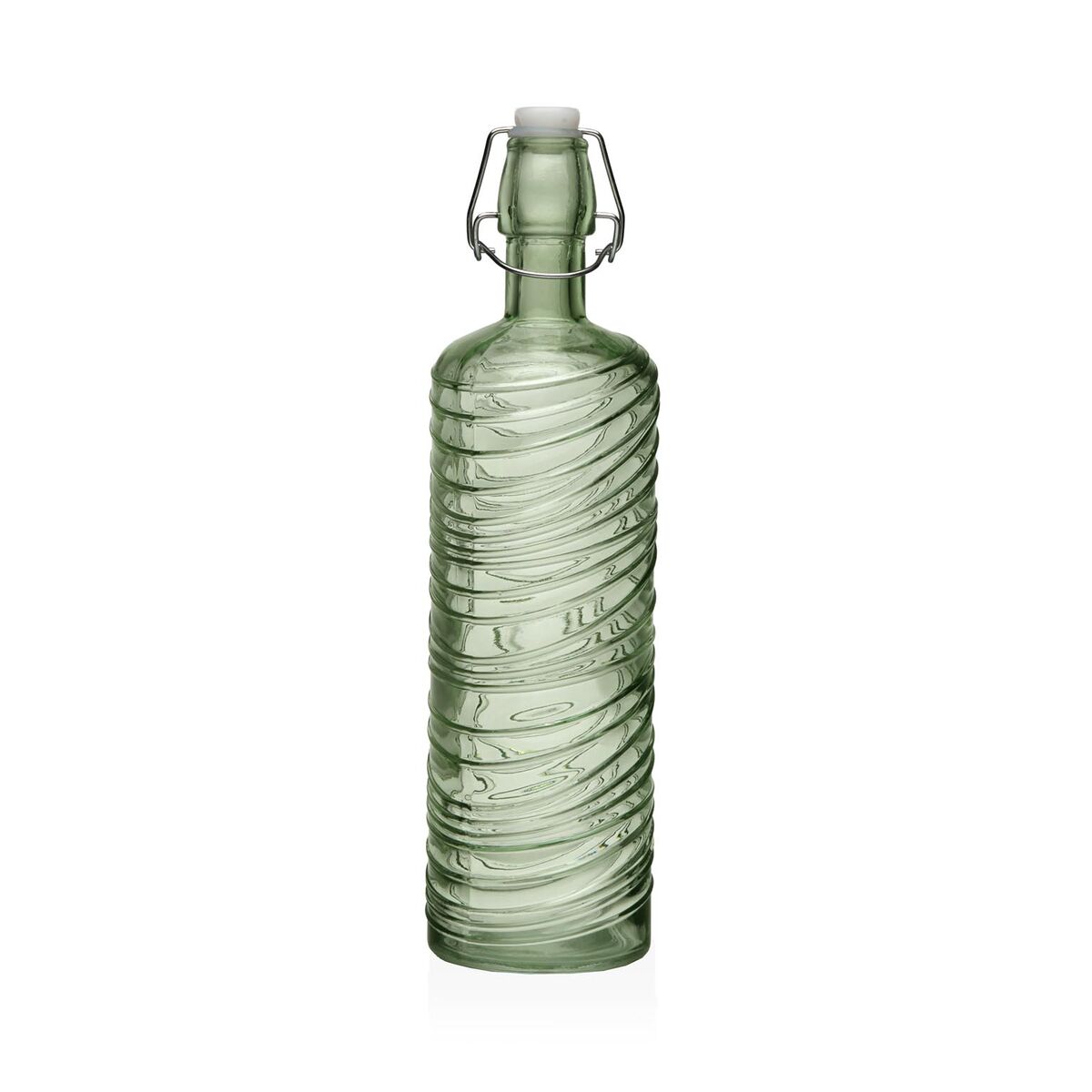 Garrafa de água Versa Verde Vidro Alumínio 1 L 8,2 X 30,6 X 8,2 CM