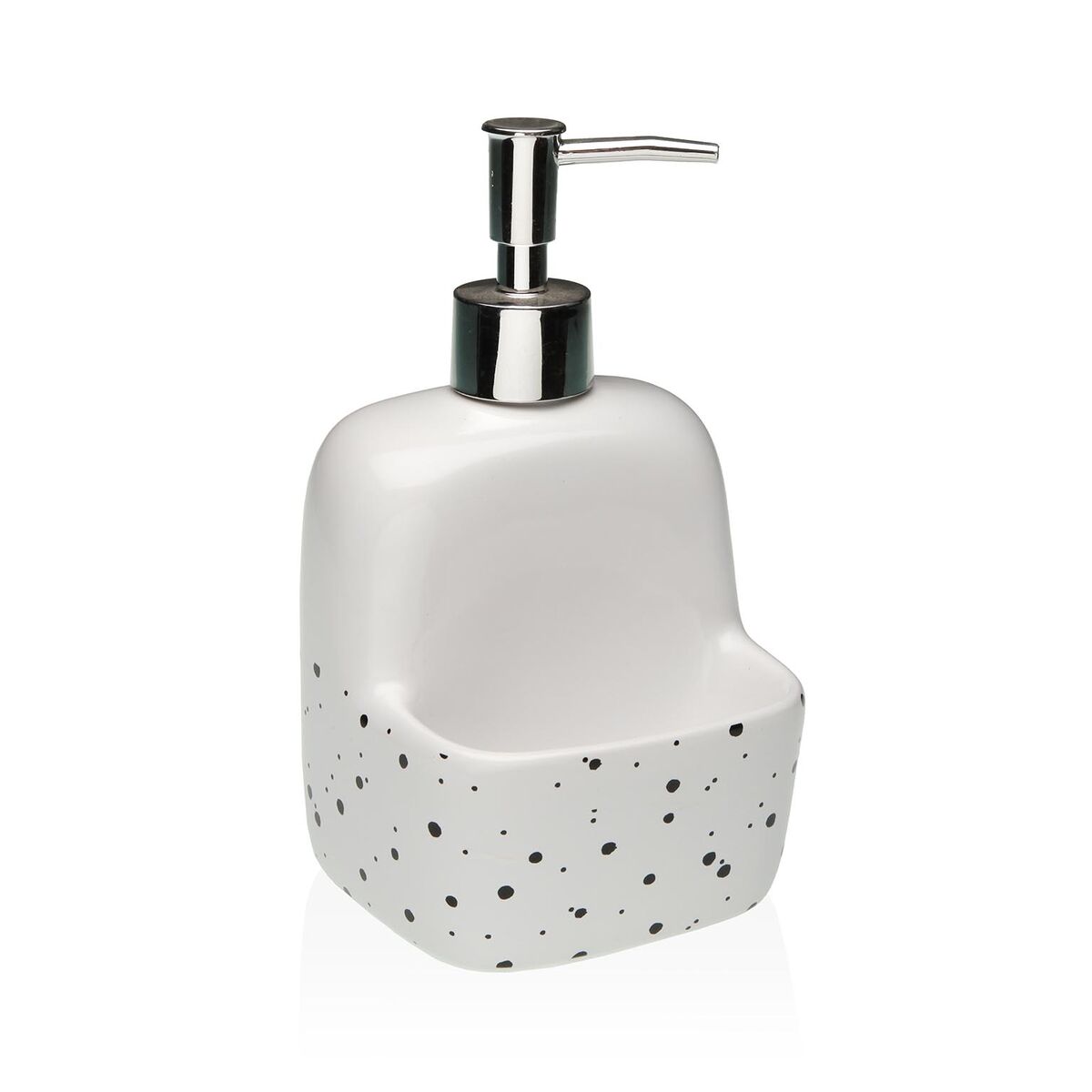 Dispensador de Sabão Versa Speckle Cerâmica 9,4 x 17,8 x 10,5 cm