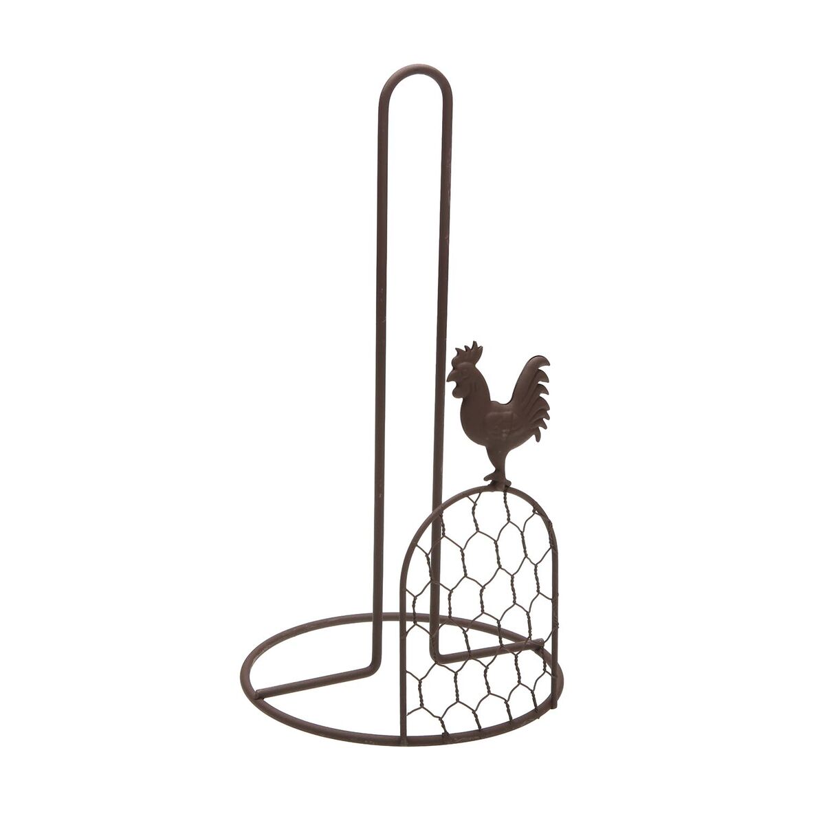Suporte para Rolos de Papel de Cozinha Versa Metal Aço 15 x 29 x 15 cm