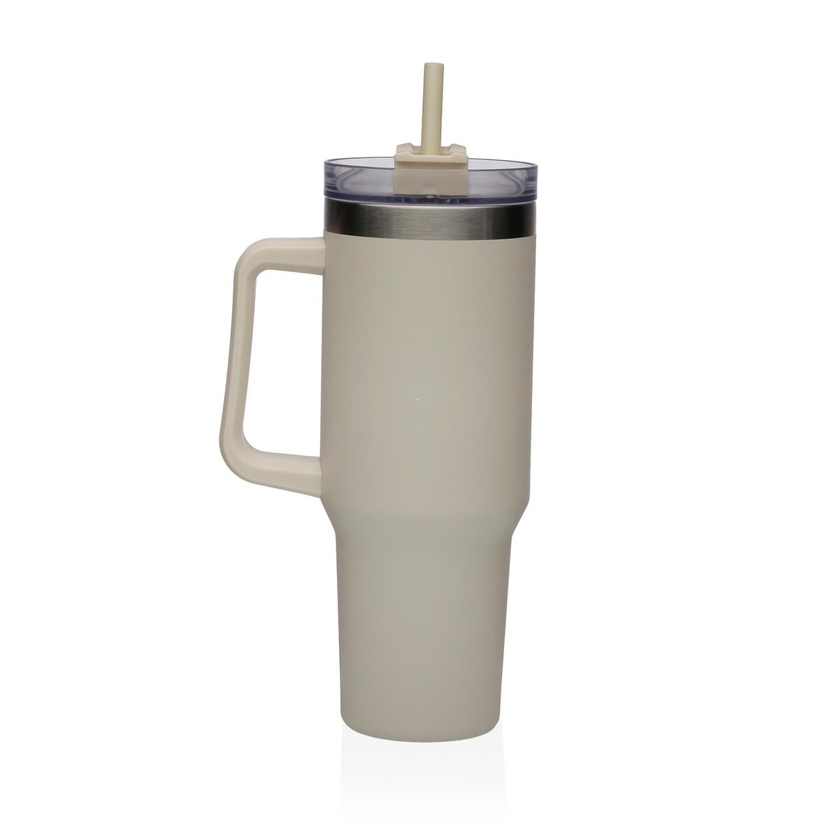 Caneca Térmica com Tampa Versa Bege