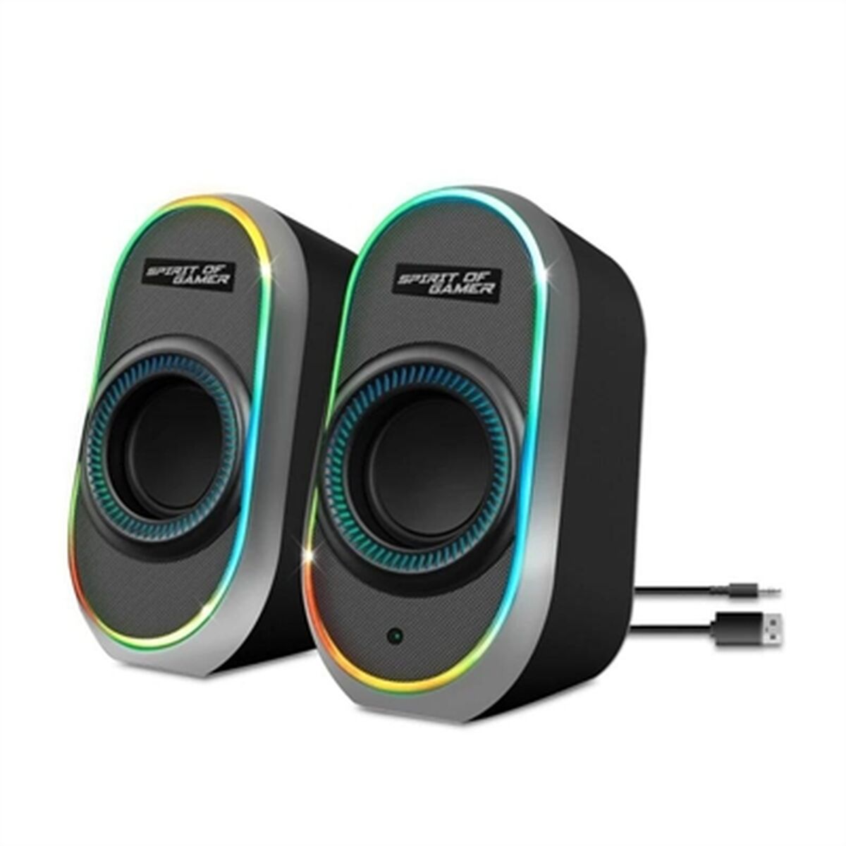 Altifalante PC Spirit of Gamer SP-5500BK Preto 3 W 6 W