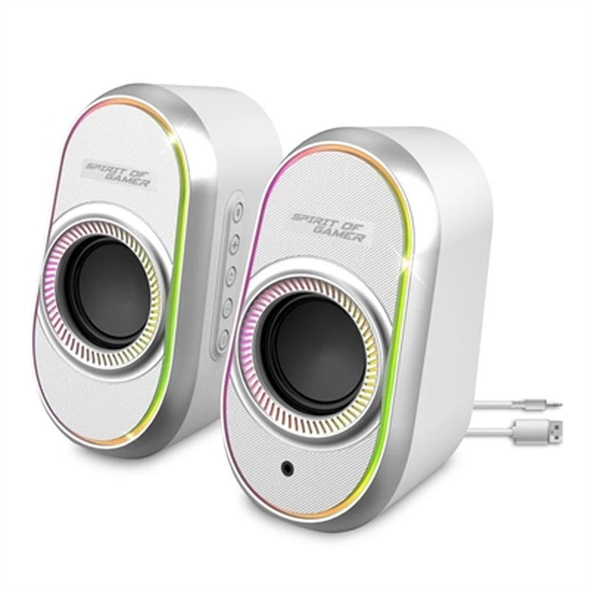 Altifalante PC Spirit of Gamer SP-5500WT Branco 3 W 6 W