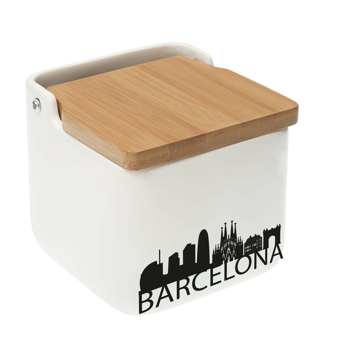 Saleiro e Pimenteiro Versa Barcelona Cerâmica 12,2 x 11,5 x 12,2 cm