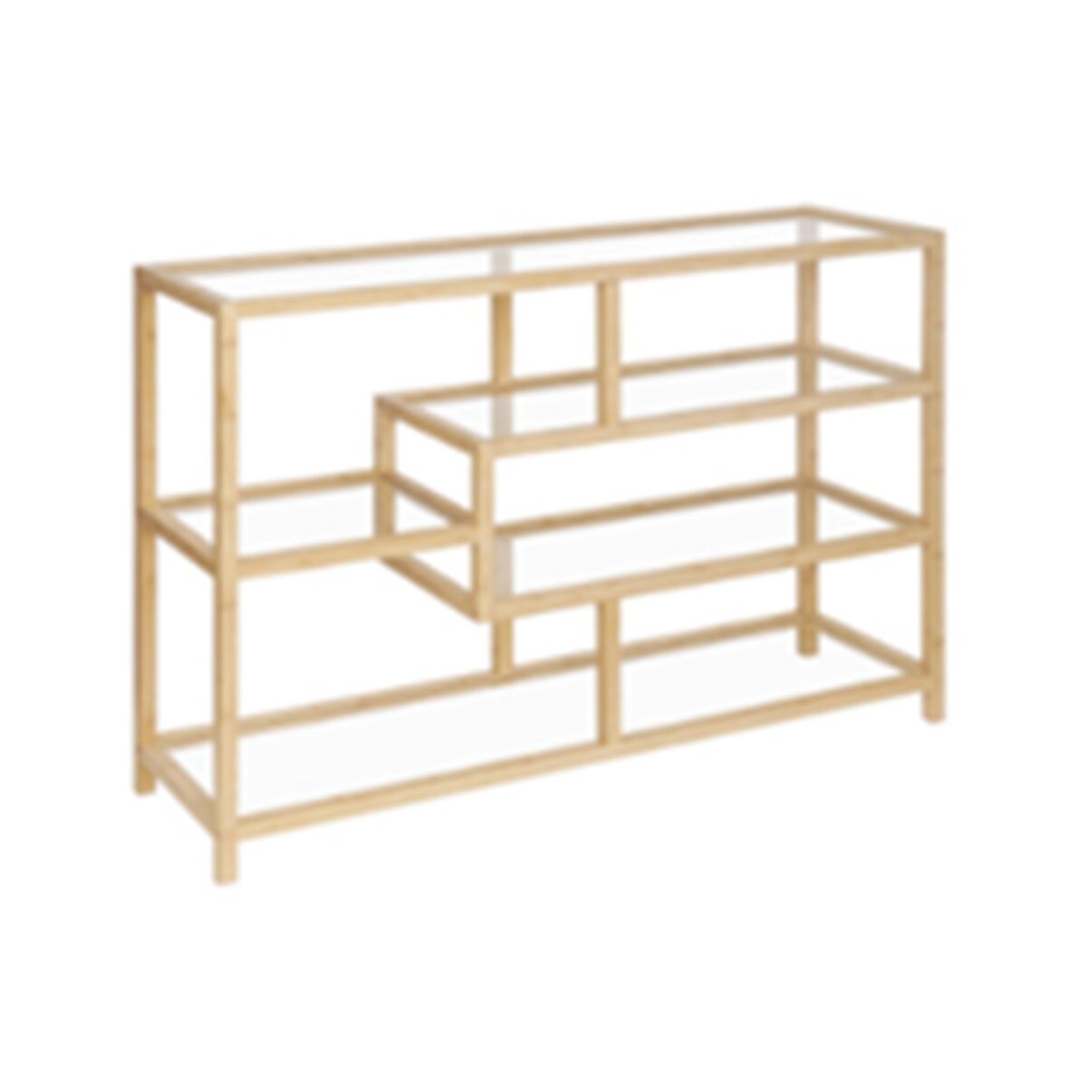 Estantes Versa Bambu Cristal 34 X 79 X 114 CM