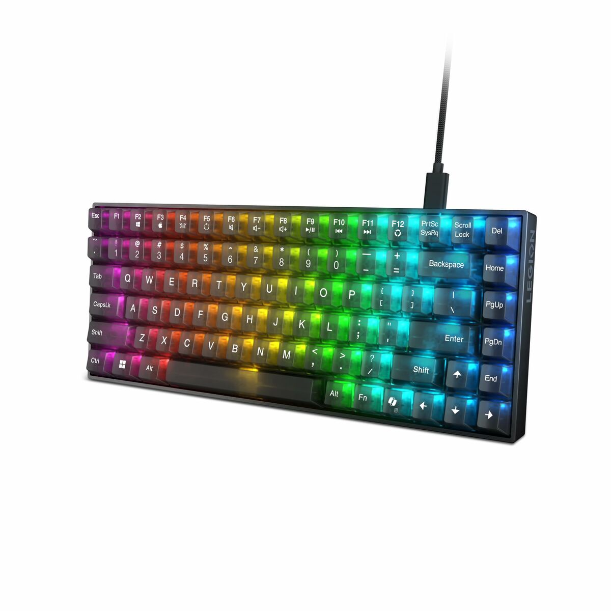 Teclado Gaming Lenovo Legion K510 Mini Pro Cinzento Qwerty espanhol