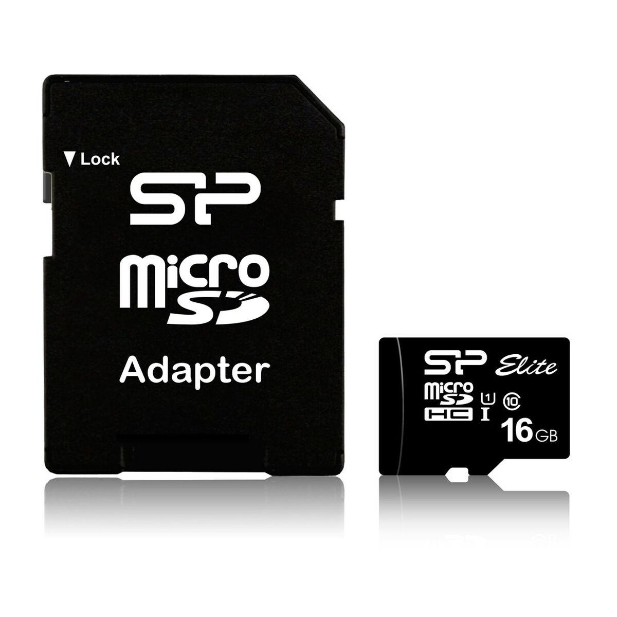 Cartão de Memória Micro SD com Adaptador Silicon Power Elite 16