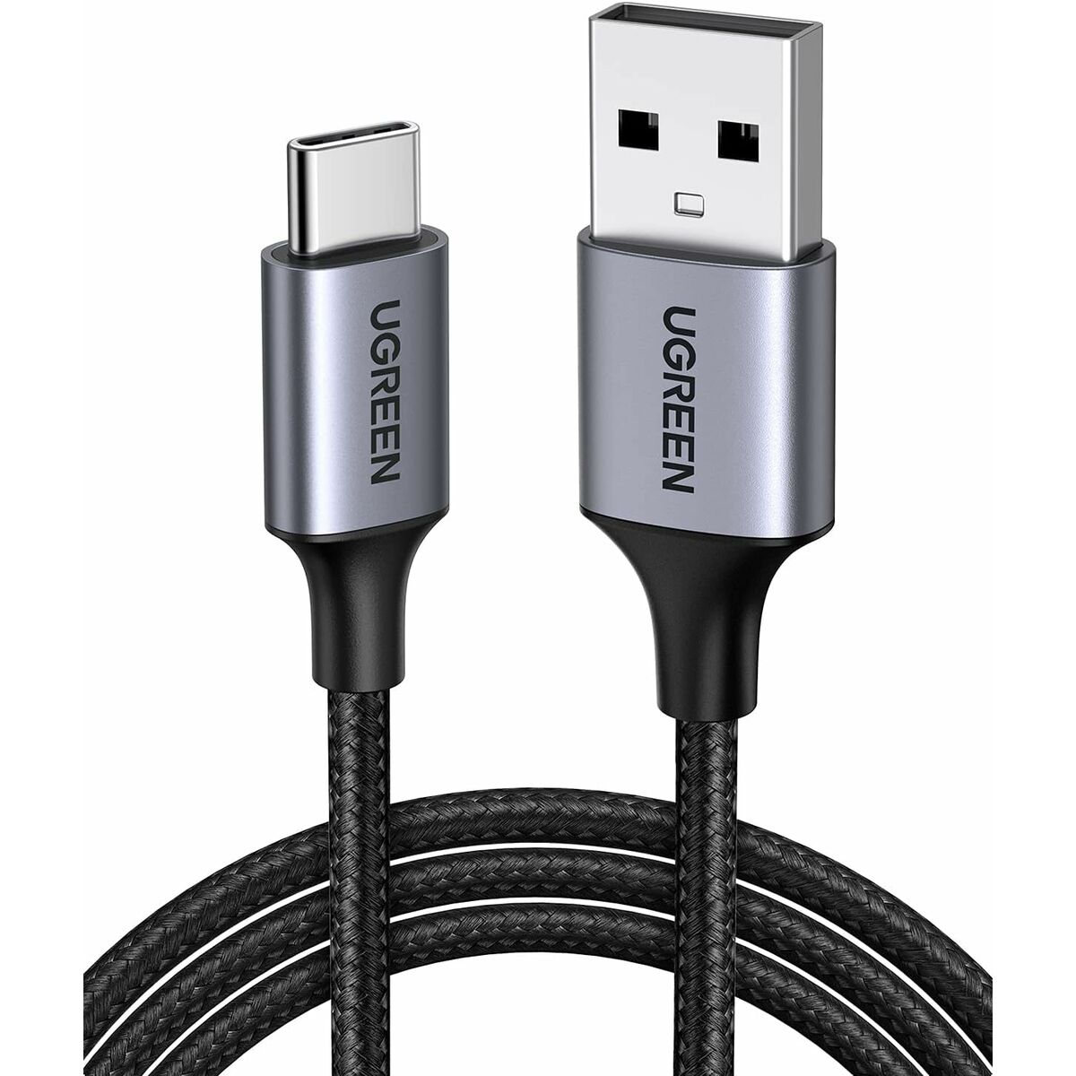 Cabo USB A para USB-C Ugreen 6957303861286 Cinzento 2 m