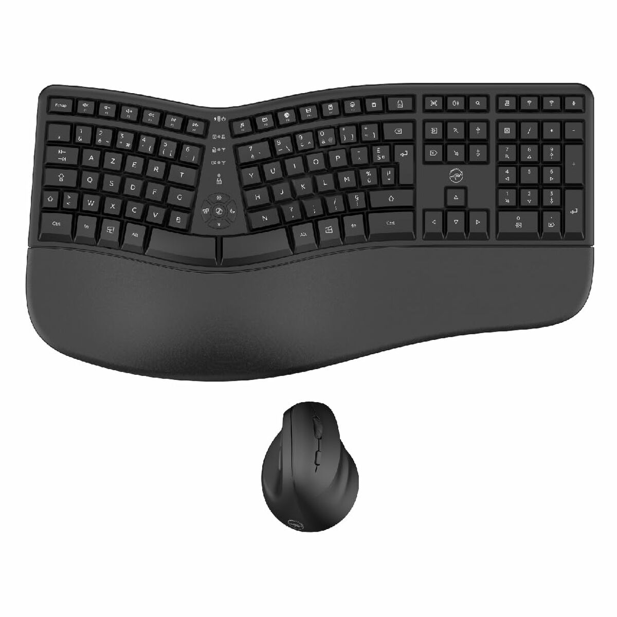 Teclado e Rato Mobility Lab Ergo C30W Preto