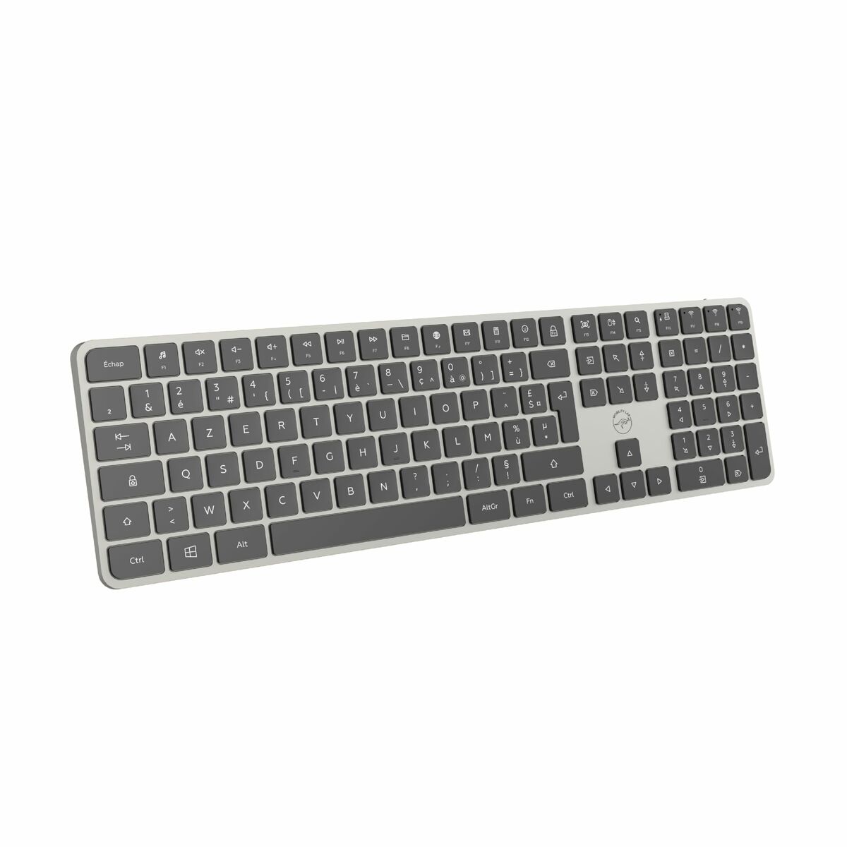 Teclado Mobility Lab KP430W Cinzento