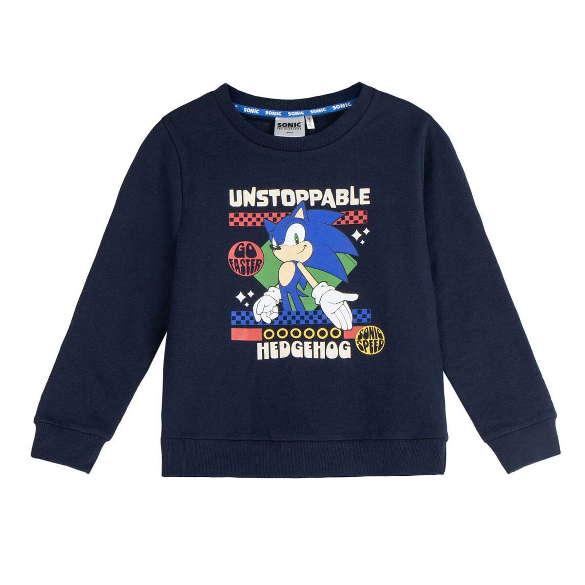 Camisola Infantil Sonic Azul escuro