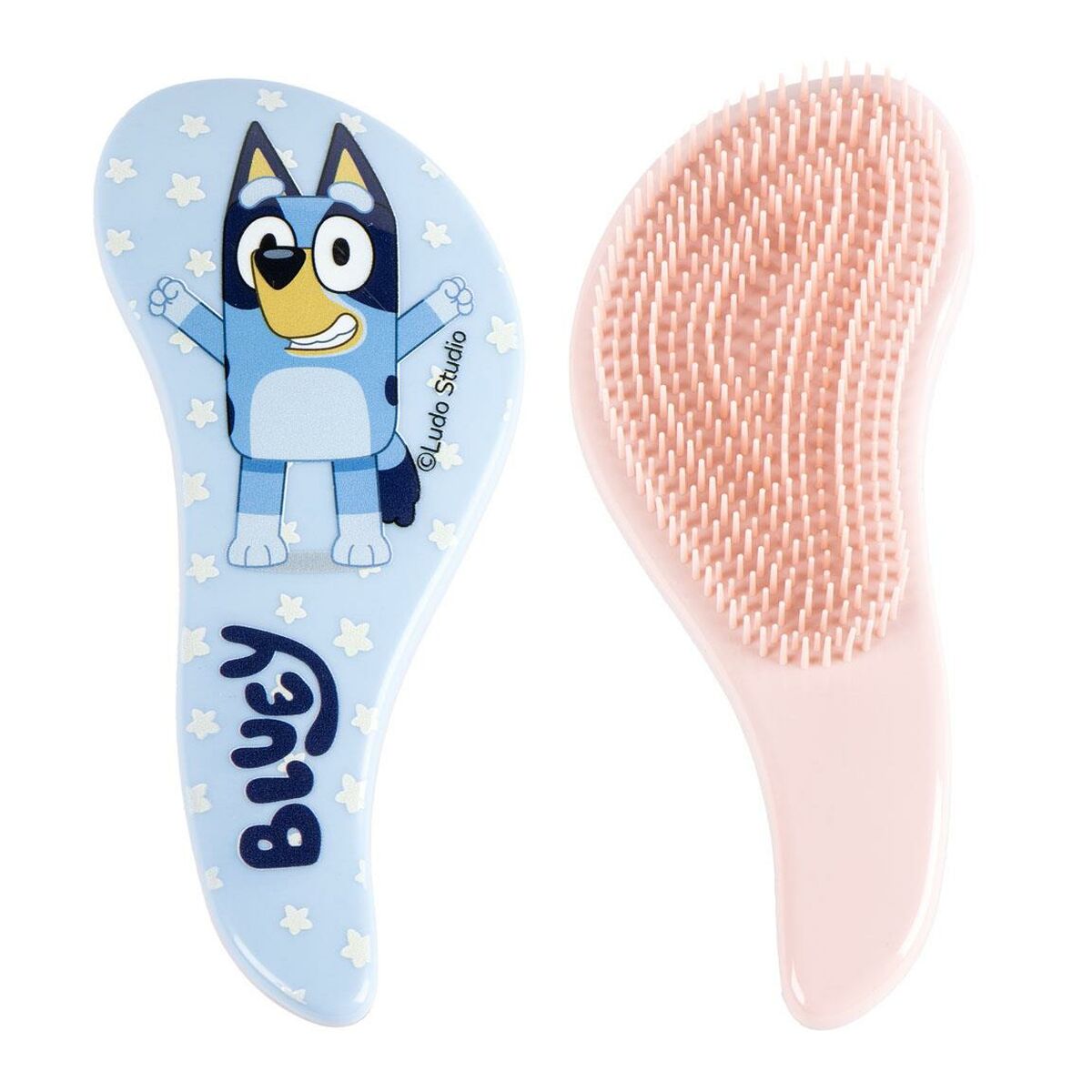 Escova Desembaraçante Bluey Azul 100 % ABS