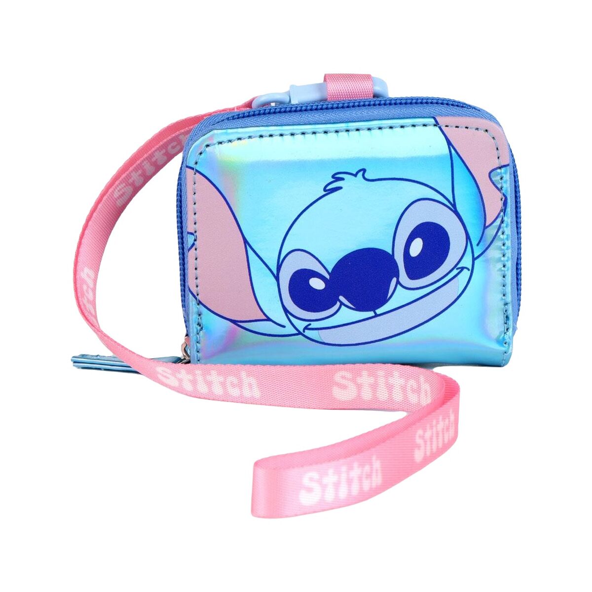 Porta-moedas Stitch Azul