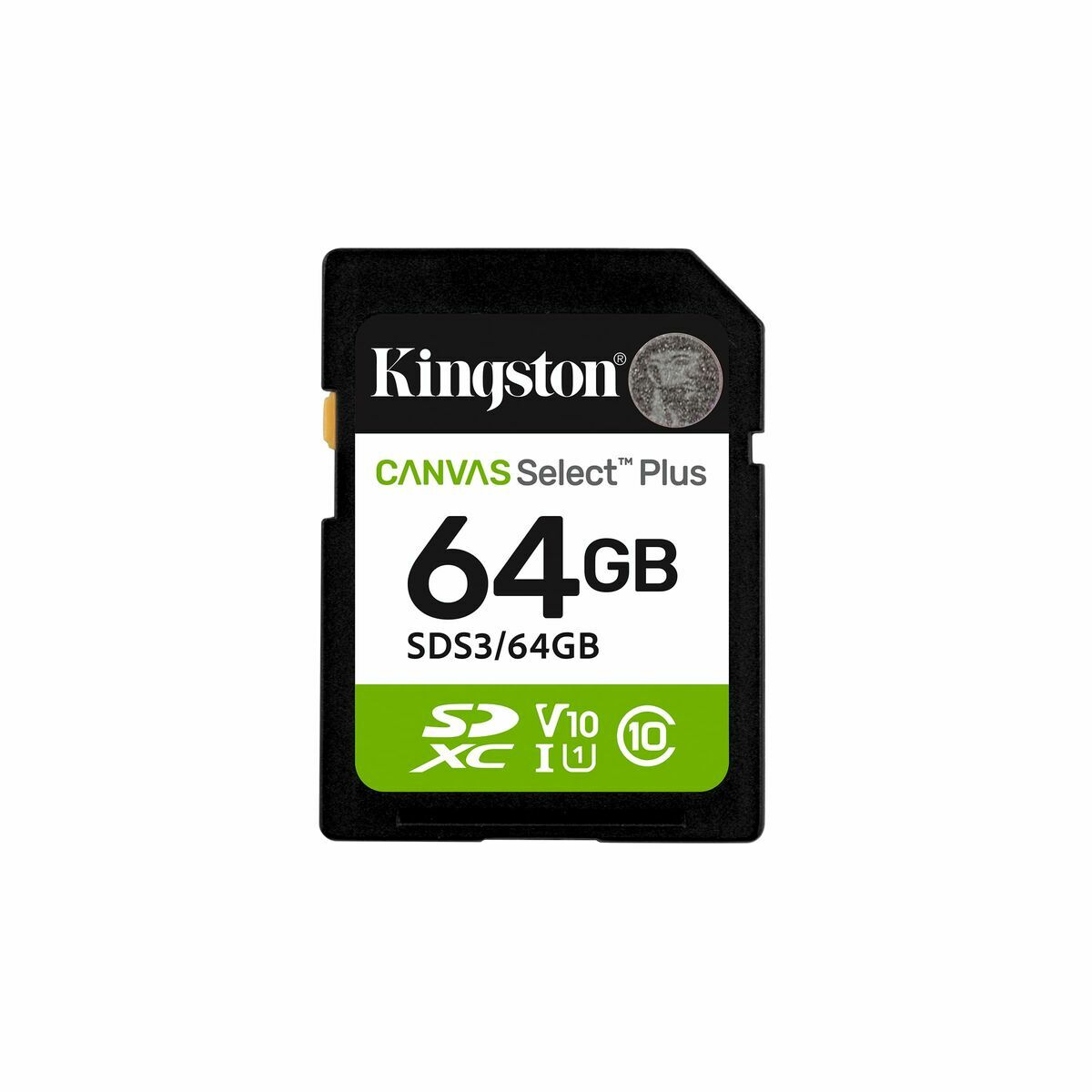 Cartão Micro SD Kingston CANVAS Select Plus 64