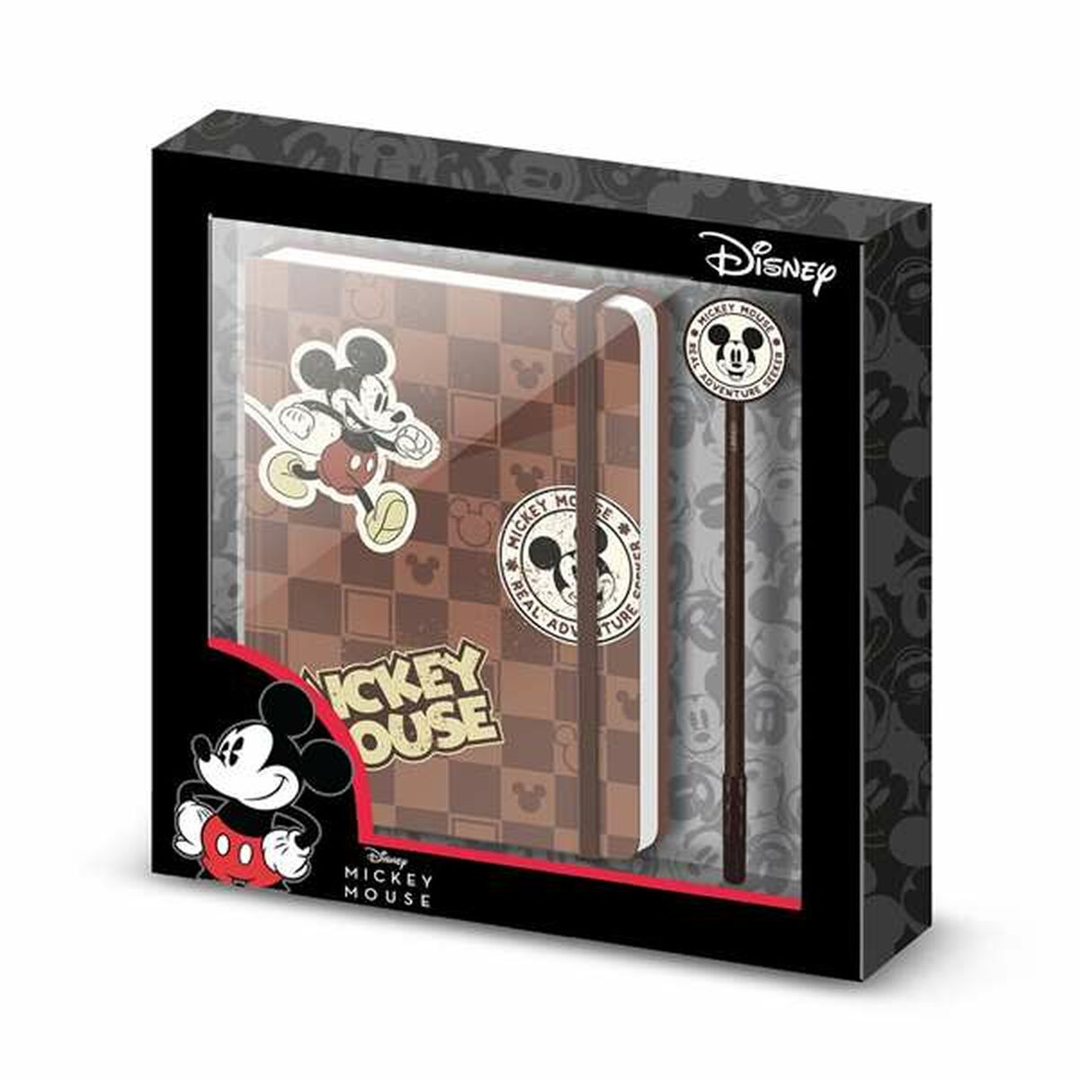 Diário com Acessórios Mickey Mouse