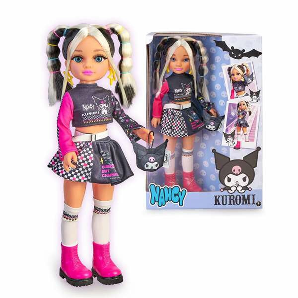 Boneca Famosa Kuromi 42 cm
