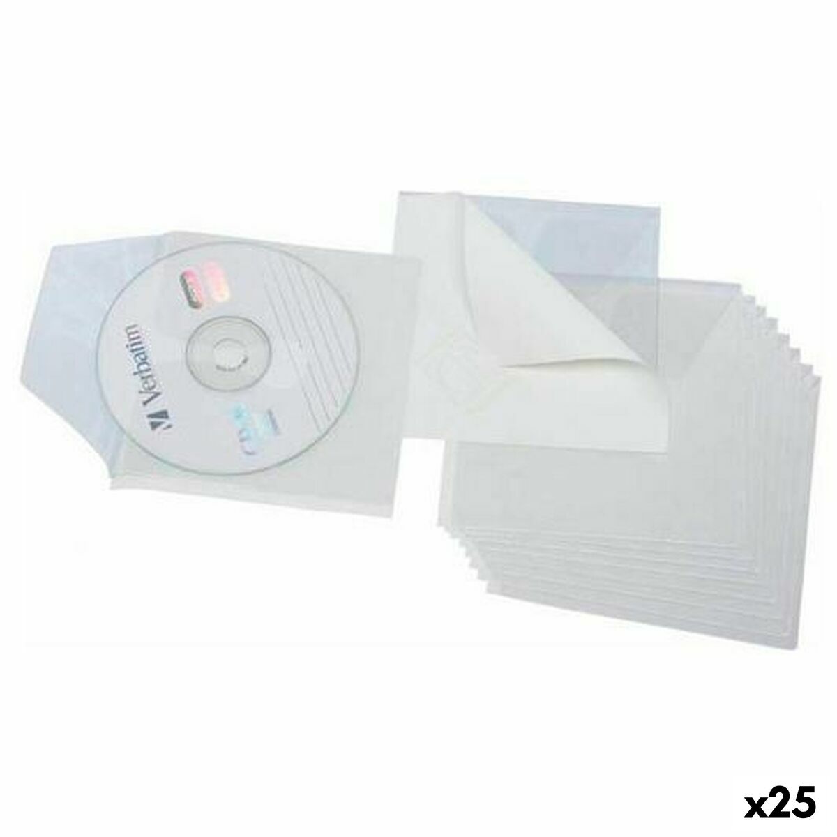 Capa Protetora Grafoplas 12,7 x 12,7 cm 10 Peças (25 Unidades)