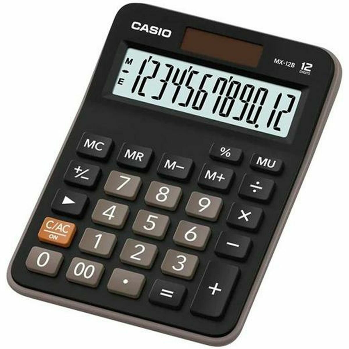 Calculadora Casio MX-12B Preto Plástico (Médio)