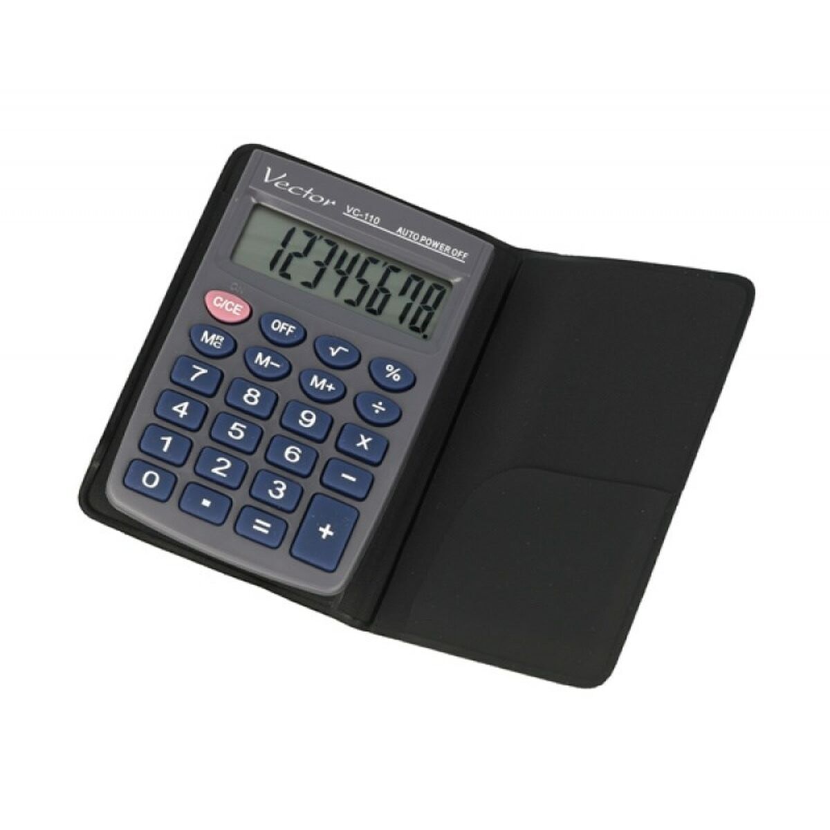 Calculadora Vector KAV VC-110III Cinzento Plástico