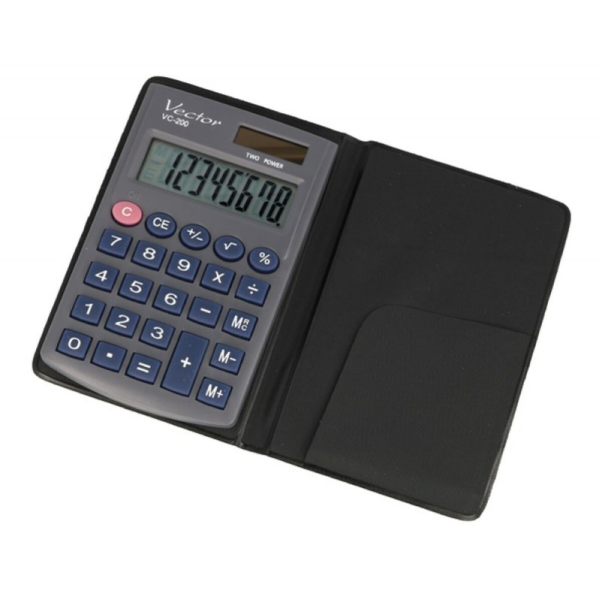 Calculadora Vector KAV VC-200III Cinzento Plástico