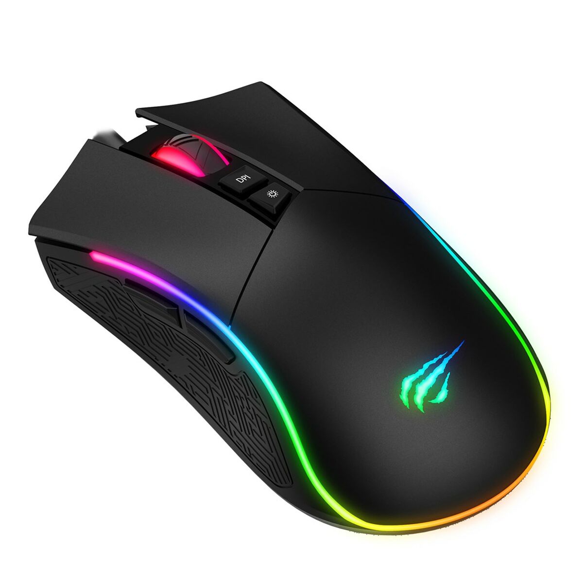 Rato Gaming Havit MS1001S Preto 4800 dpi
