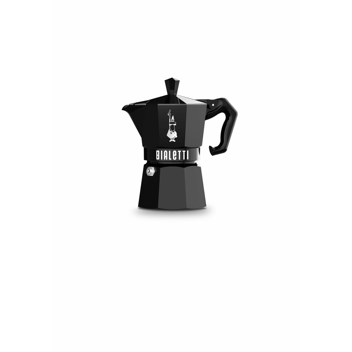 Cafeteira Italiana Bialetti MOKA EXCLUSIVE Preto Alumínio 3 Kopjes