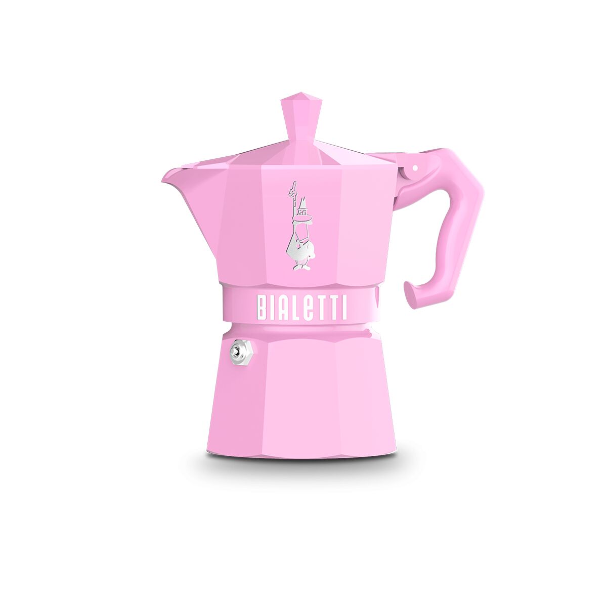 Cafeteira Italiana Bialetti MOKA EXCLUSIVE Cor de Rosa Alumínio Plástico Baquelite 3 Kopjes