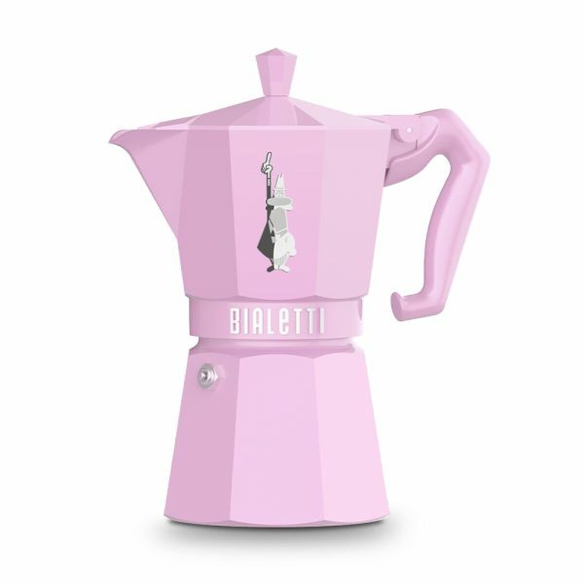 Cafeteira Italiana Bialetti MOKA EXCLUSIVE Cor de Rosa Alumínio 6 Copos (6 Unidades)