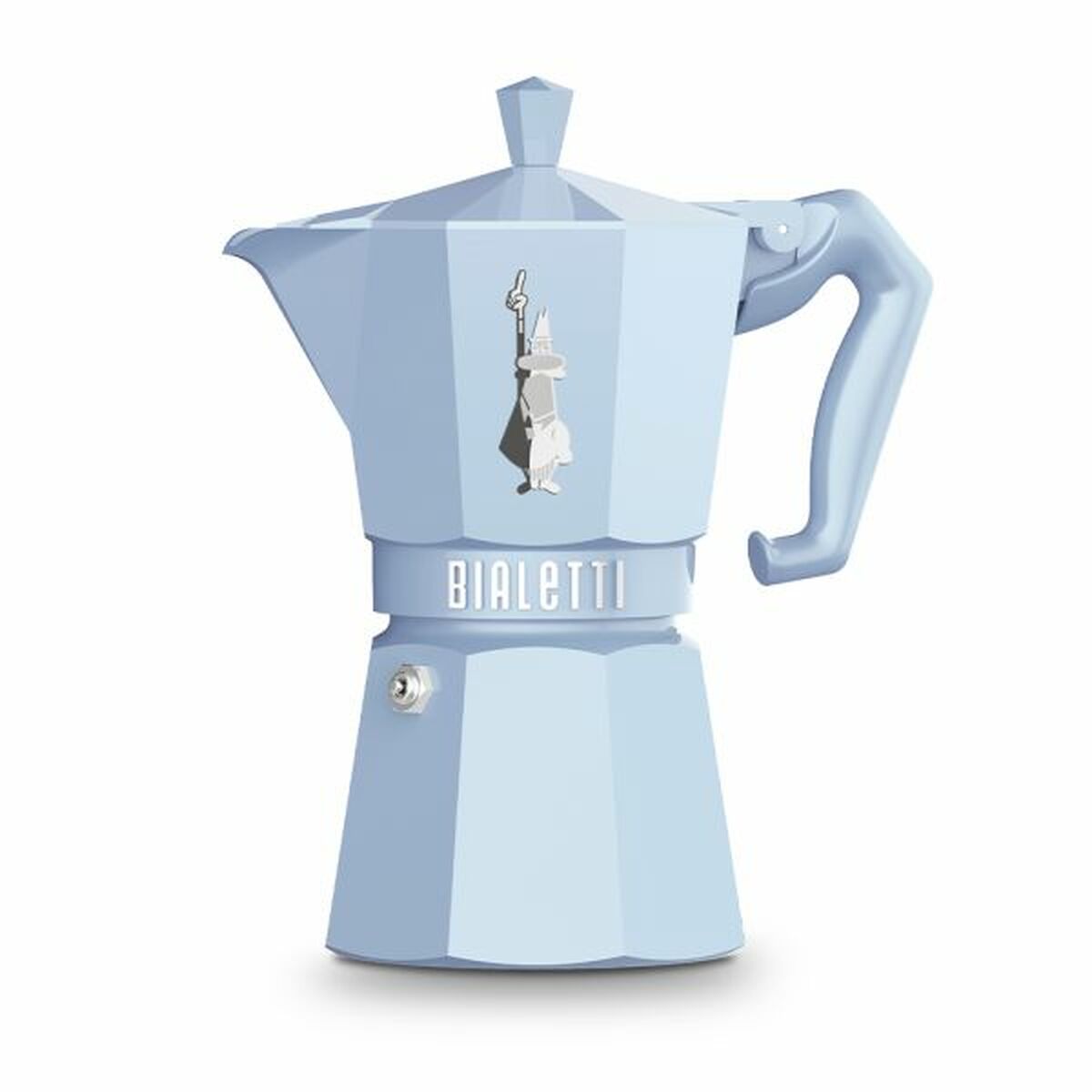 Cafeteira Italiana Bialetti MOKA EXCLUSIVE Azul Alumínio 6 Copos