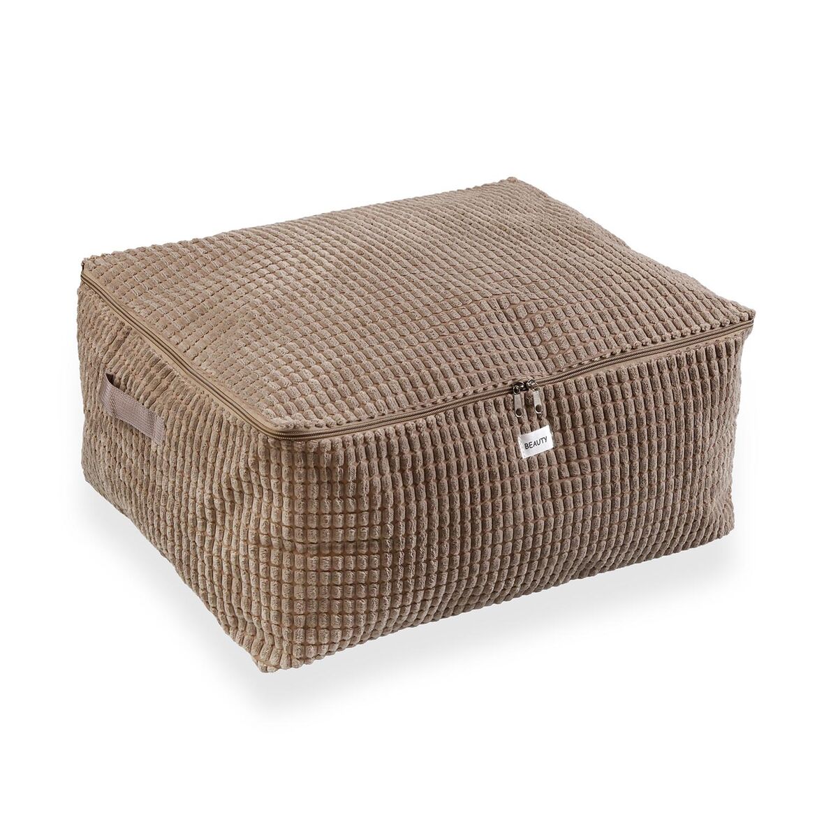 Caixa de Armazenagem Versa Corduroy 40 x 25 x 50 cm Caqui