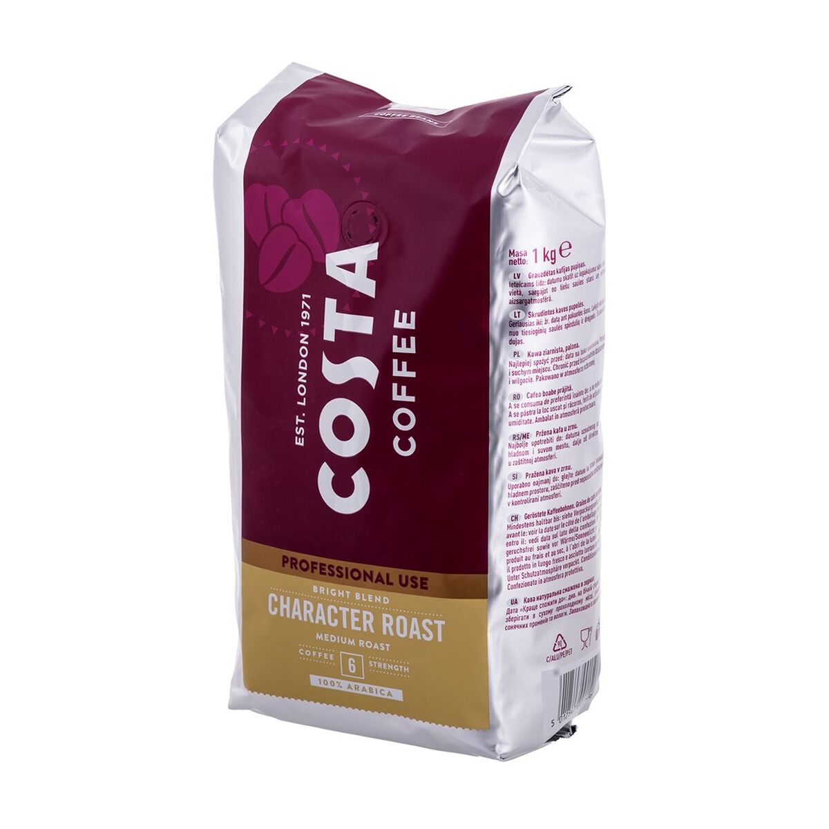 Café em grão Costa Coffee BRIGHT BL 1 kg