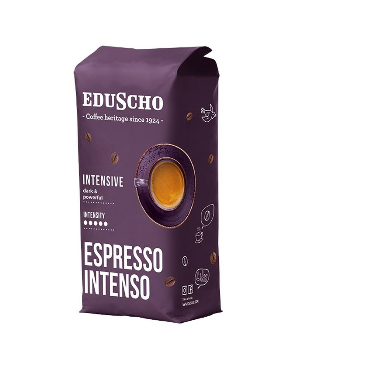 Café em grão Tchibo EDUSCHO ESPRESSO INTENSO 1 kg